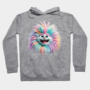 Crazy happy fluffball. Hoodie